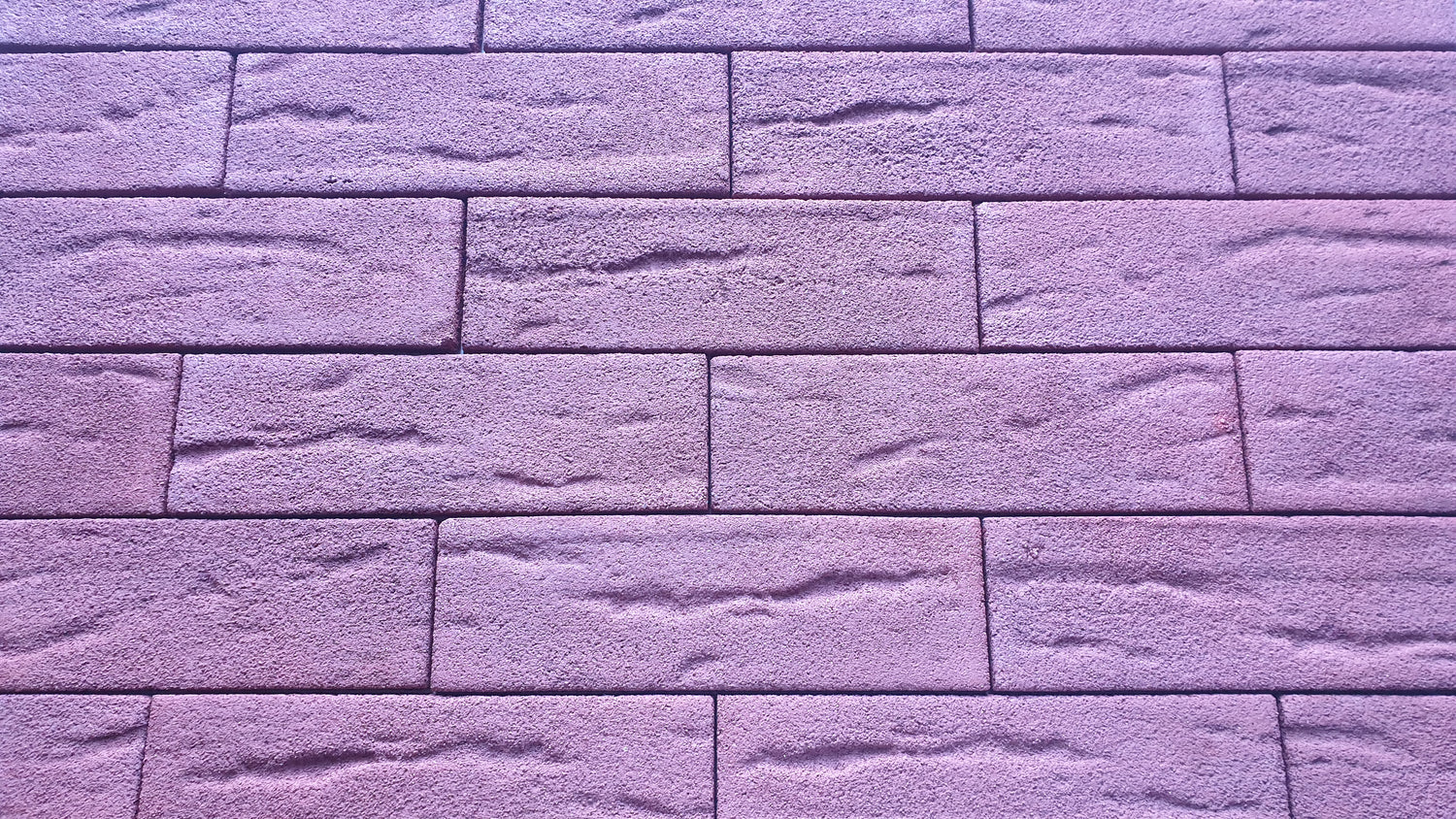 Lilac brick wall with a textured finish – a custom project by Hadaroff Limited, designed for unique and modern interiors.