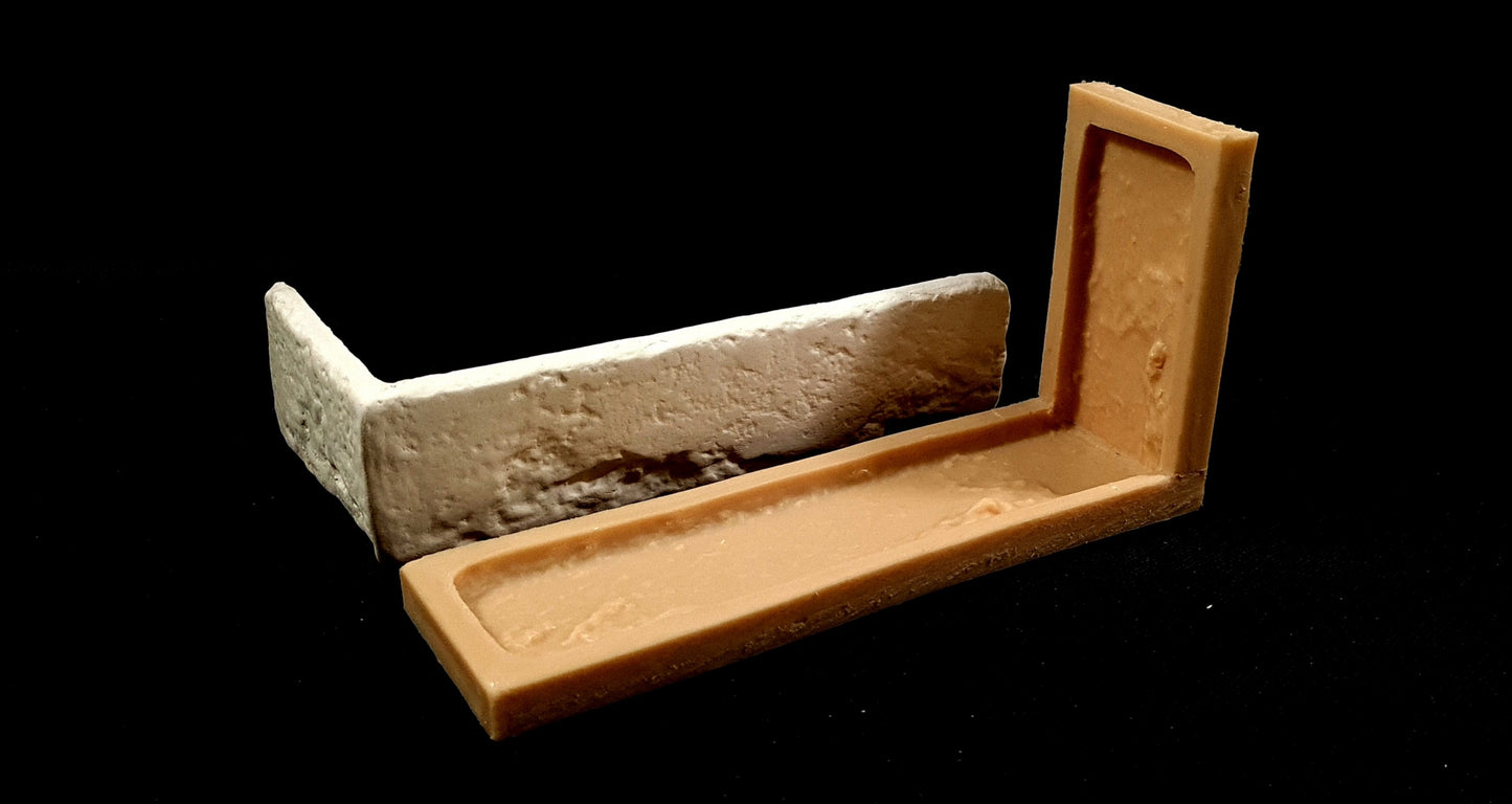 🛠 High-Quality Polyurethane Corner Mould for Perfect Corner Brick Slips