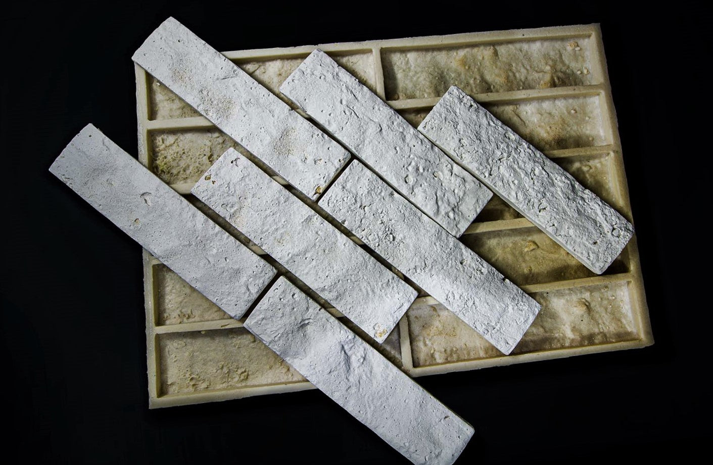 Erosion Brick – RTV Silicone Mold for Plaster & Model Making