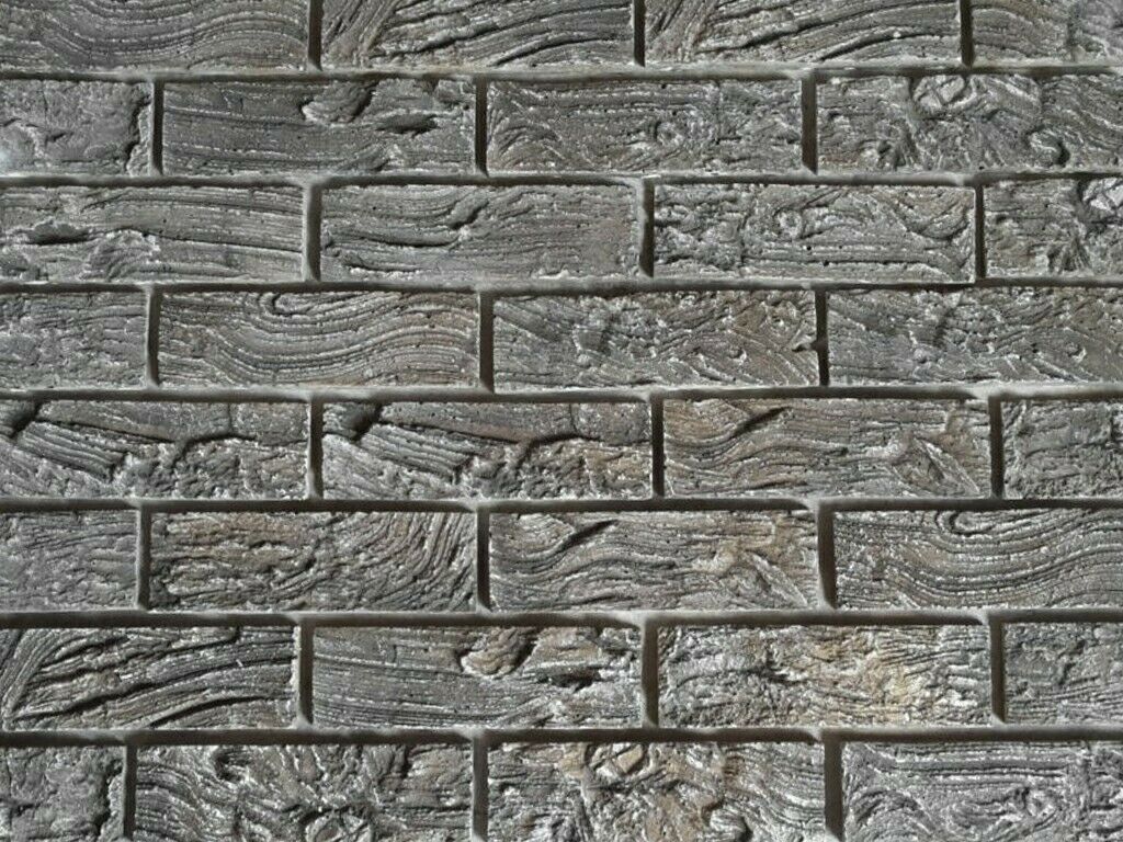 RTV Silicone Mold – Wood Effect Brick Slips for Plaster & DIY Use