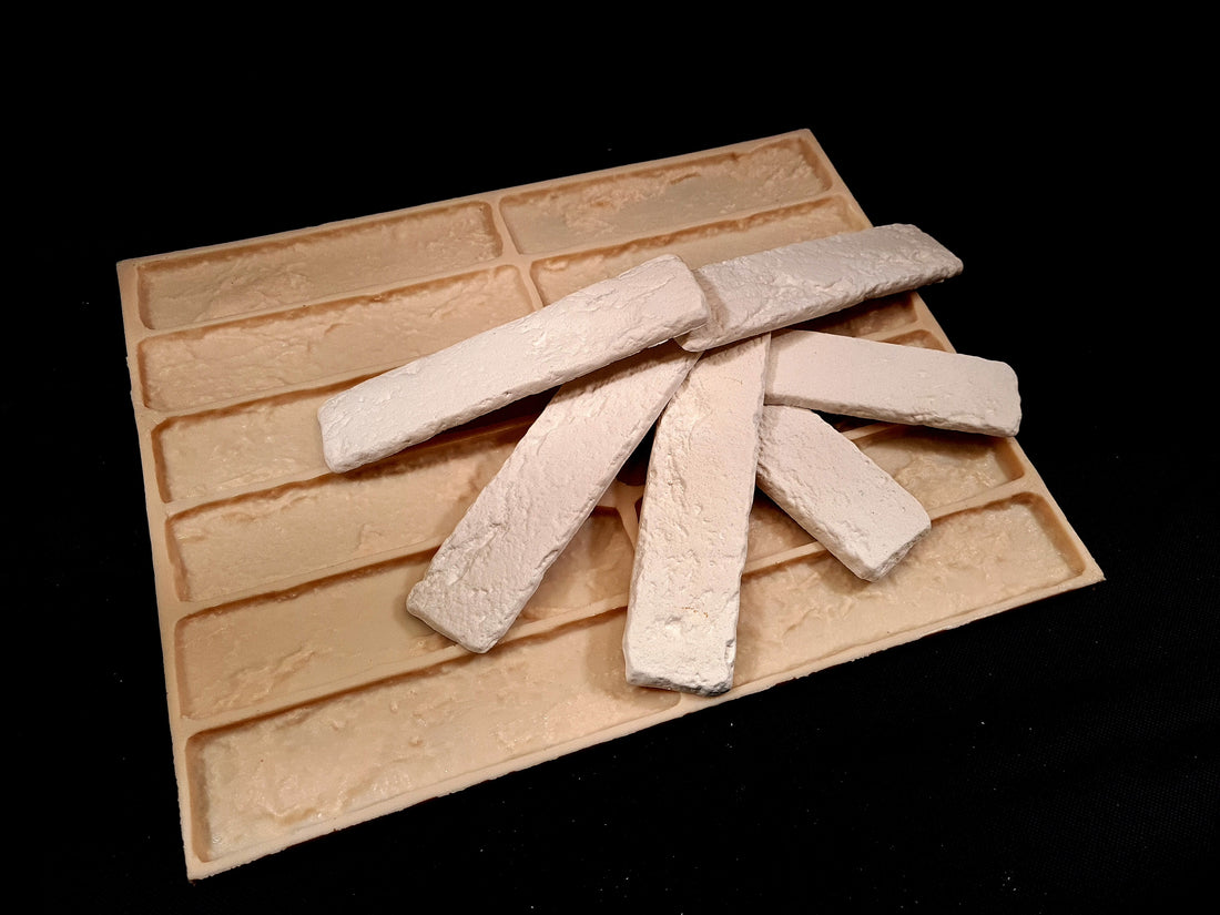Brick Slips DIY: Top-Selling Roman Brick Rubber Mold for Perfect Faux Brick Walls